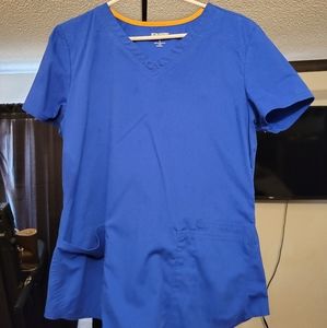 Blue Scrub Top